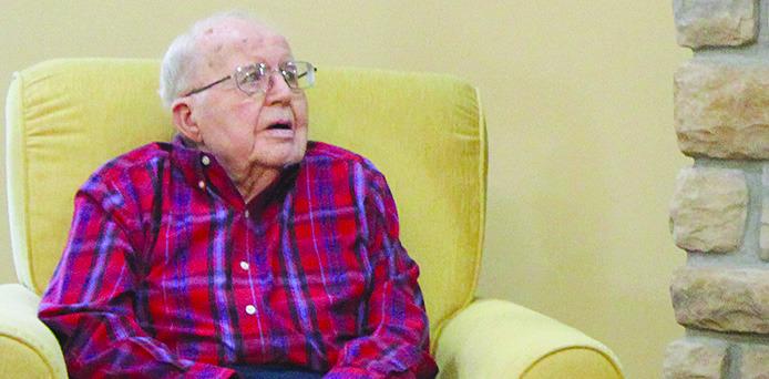 SHARON DONAT | Staff 95-YEAR-OLD Harold Boelson now has a scholarship in his name to honor his years of service on the MPMIC Board of Directors.