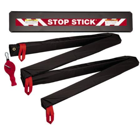 City officer uses STOP STICK to assist pursuit
