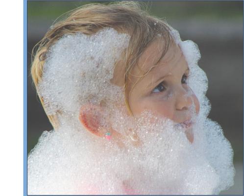 MYLAH Wl Celebration disappears into the foam during the annual American SHARON DONAT | Staff