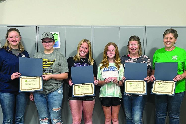 Richmond FFA receives FCS grant. Submitted