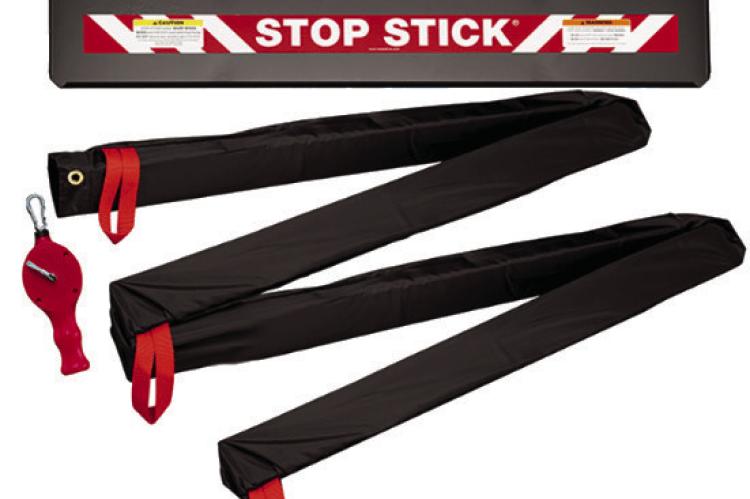 City officer uses STOP STICK to assist pursuit