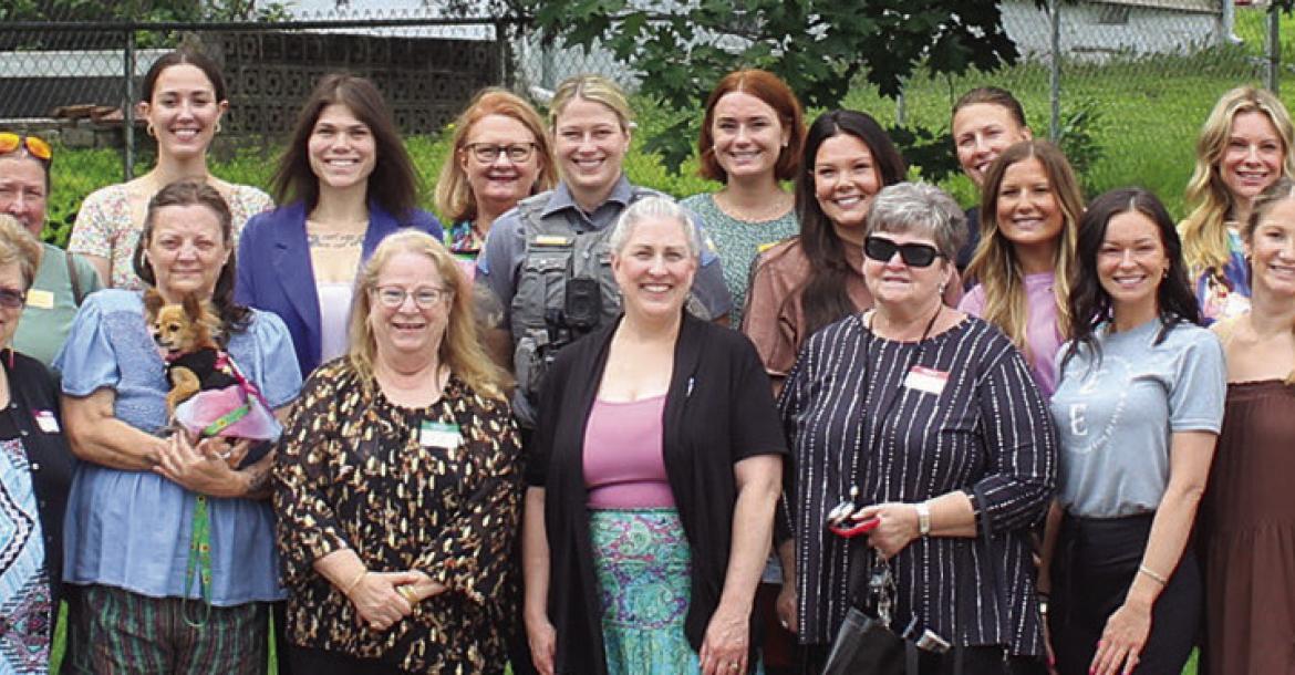 Women connect through shared experiences