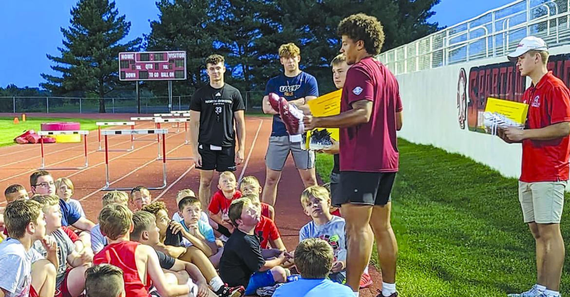 Football camp teaches life lessons