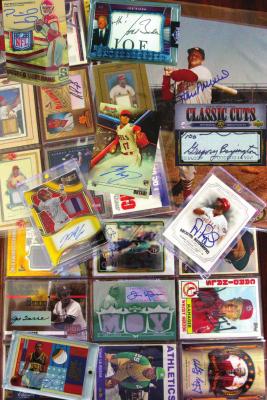 COLLECTIBLE trading cards can be worth thousands of dollars. In addition to sports figures, some trading cards feature celebrities. This grouping, used as a visual aid, includes Kevin Durant, Shohei Othani, Patrick Mahomes II, former Maple Woods Community College baseballer Albert Pujols, President Joe Biden and World War II ace Greg “Pappy” Boyington. J.C. VENTIMIGLIA | Staff