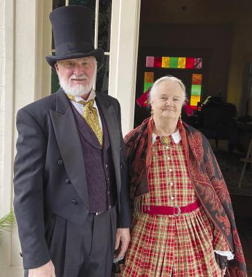 TIM AND RUTH FIELD will demonstrate their barn loom, spinning wheel and yarn winder in Ray County’s First Annual Homesteading event. SOPHIA BALES | Staff