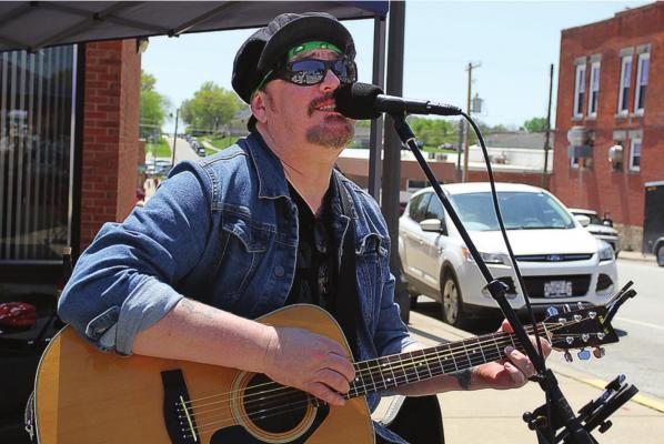 SINGER-GUITARIST Scott Fletcher entertains the afternoon of May 7 at the Richmond Mushroom Festival and again that evening at Branded Outdoor Theater, 708 Wollard Blvd., Richmond. J.C. VENTIMIGLIA | Staff