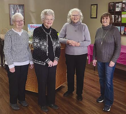 Chamber ladies are retired teachers