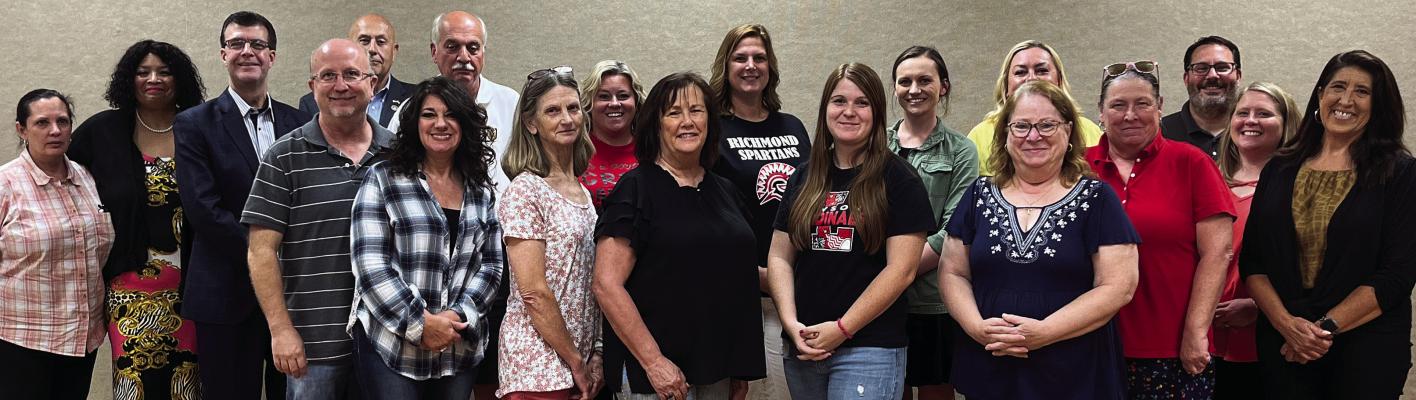 RAY COUNTY Coalition members discuss community and member involvemsnt at last week’s meeting. SOPHIA BALES | Staff