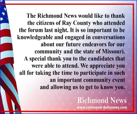 Thank You Candidates!