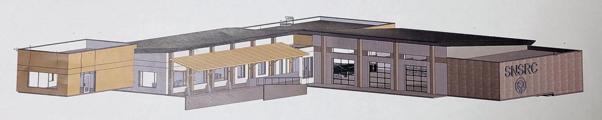 Special Needs Services of Ray County shows illustration of building design. | Submitted