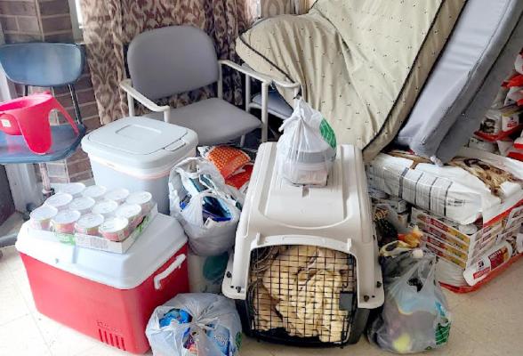 PET FOOD, toys and other essentials are collected by seven local businesses in support of the Ray County Humane Society and Autumn Acres. SHARON DONAT | Staff