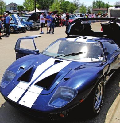 VINTAGE and modern vehicles drive guests to the car show at the 40th Annual Richmond Mushroom Festival in the municipal center parking lot. The show returns for 2022.