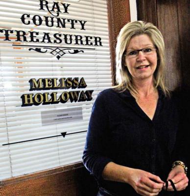 RAY COUNTY Treasurer Melissa Holloway says commissioners are not sure how much, if any, CARES Act money might be available to share in the form of grants to businesses. The Ray County Commission is giving schools, cities and other small government groups priority status for distribution. J.C. VENTIMIGLIA | Staff