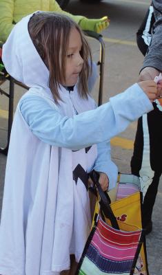 Youngsters celebrate spooky season