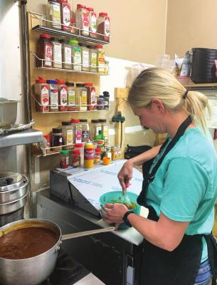 THE NEW manager at Shirkey Golf Course, Emily Layman, calls upon years of experience to handle the operation. SOPHIA BALES | Staff affiliate