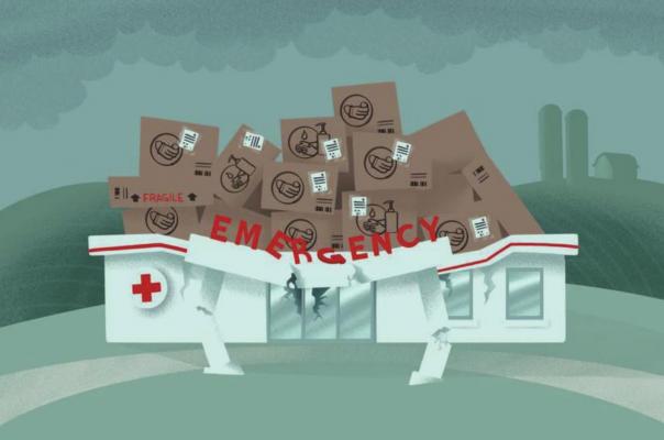 RURAL HOSPITALS are under a financial strain to prepare for coronavirus cases, even in areas where the virus has not yet become widespread. For some hospitals at risk, it could mean their collapse. DAVID KOVALUK | St. Louis Public Radio