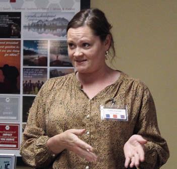 SPARTAN SUCCESS Program teacher Tatha Farnan shares insight into the program. SHARON DONAT | Staff