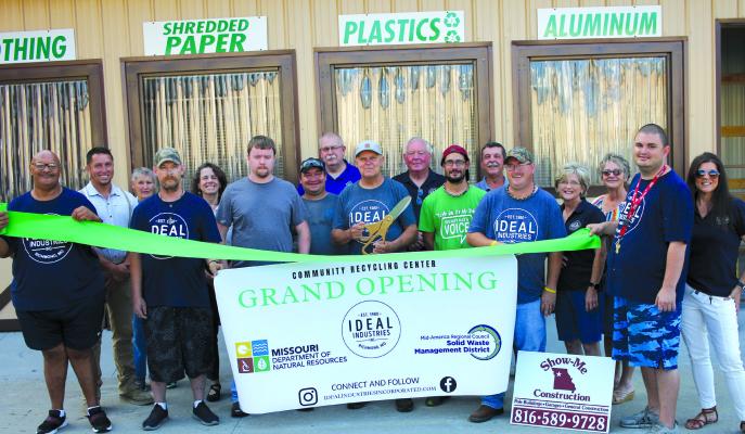 Ideal Industries Inc. of Richmond celebrates its opening with employees, board members and community stakeholders on Wednesday morning. A grant was received through the Mid-America Regional Council and the Missouri Department of Natural Resources. SOPHIA BALES | Staff