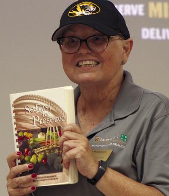 UNIVERSITY OF MISSOURI EXTENSION Field Specialist in Nutrition and Health Sue Robinson offers valuable insights on canning. SHARON DONAT | Staff