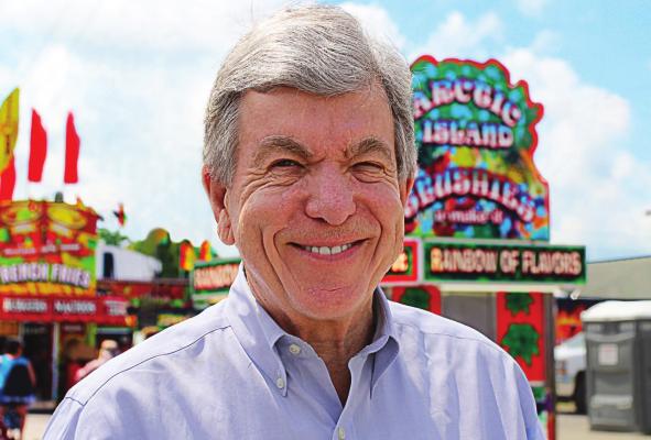 U.S. SEN. ROY BLUNT tours Richmond and other areas across northwest Missouri last week, including the Missouri State Fair in Sedalia. In March, Blunt announces he does not plan to seek re-election. J.C. VENTIMIGLIA | Staff