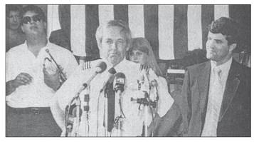 “I’M SPEECHLESS. It’s gotten better and better since we drove out of Beirut. This is the very best of the whole episode -right here,” said captain John Testrake during a press conference at Kansas City International Airport, as reported in Richmond News’ July 5, 1985, edition.