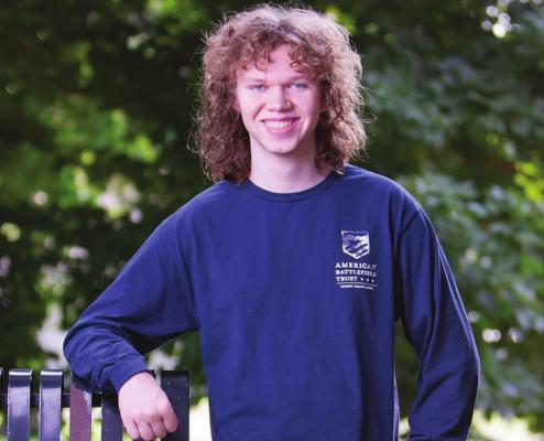A RICHMOND High School student is organizing a history project as a member of the American Battlefield Trust’s Youth Leadership Team.