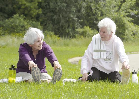 Active seniors can lower injury risk