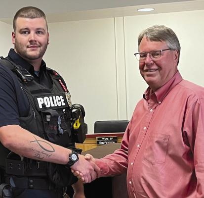 Gardner sworn in as RPD officer