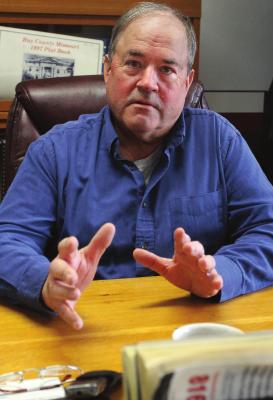 RAY COUNTY Commissioner Allen Dale talks about a few of his many accomplishments over two decades of public service. J.C. VENTIMIGLIA | Staff