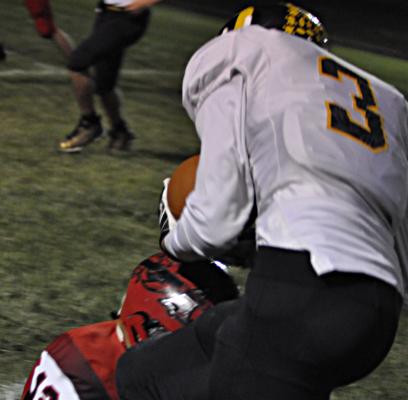 Taking on a tackler