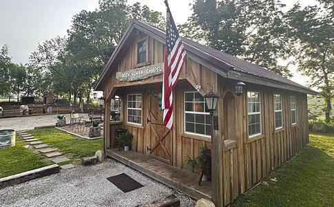 THE ROCKINGHAM CHAPEL now serves as a small sanctuary on the former church site, reflecting the property’s continued use for ministry and community gatherings. ROB KINNARD | Submitted