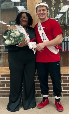 ANIYA WEBB AND Aidan Ivison are Mat Warming Queen and King for 2023. Submitted