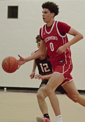 GABE JOHNSON, shown dribbling in 2023, is among the many familiar faces returning to participate in winter sports. And it’s great to see him back. SHAWN RONEY | Staff