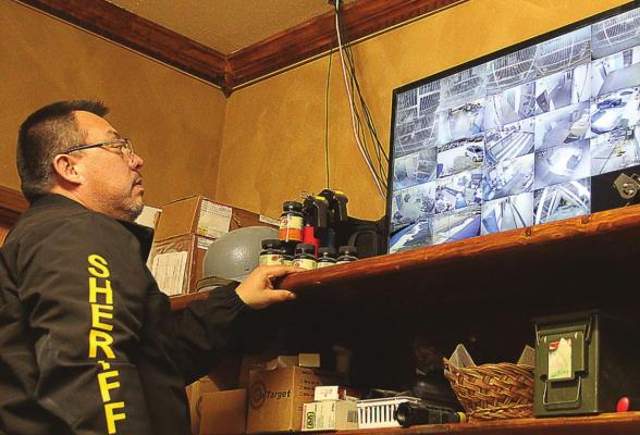 RAY COUNTY Undersheriff Steve Mendoza discusses the lack of visual information available from the jail’s inmate video monitoring system. A good system would help safeguard inmates from hurting themselves and others.