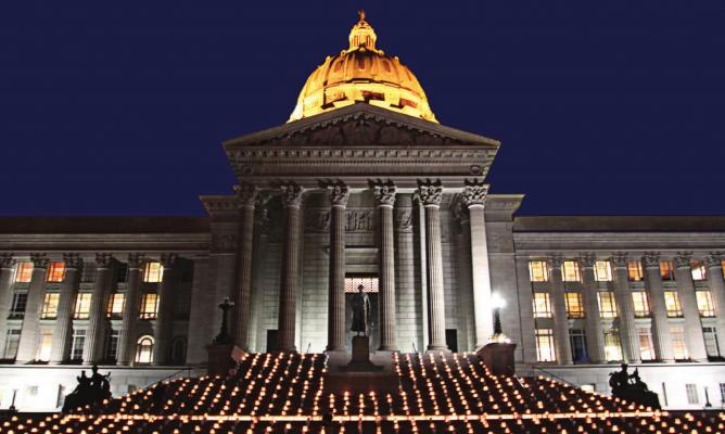 A DEMOCRAT, then-Gov. Jay Nixon in 2013, urged the Republican-dominated General Assembly to expand Medicaid, which had been cut by former Gov. Matt Blunt, a Republican. These luminaries on the state Capitol steps support Nixon, but the General Assembly does not. Since 2018, tens of thousands of children have lost Missouri Medicaid. Voters in August will decide the issue of whether to bypass lawmakers and expand Medicaid coverage for Missourians.