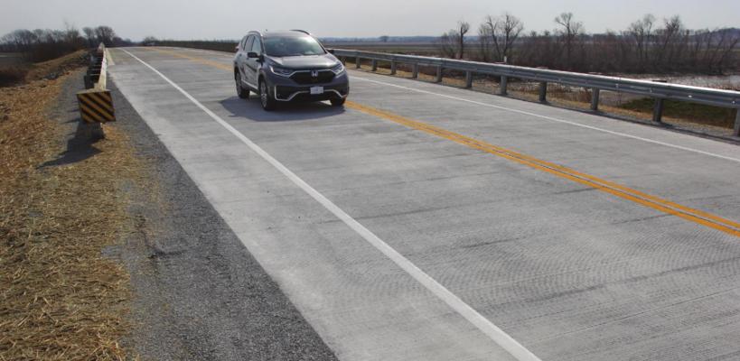 A NEW DECK covers the Route J Bridge, which reopened last week after being closed for a four-month rehabilitation project. J.C. VENTIMIGLIA | Staff