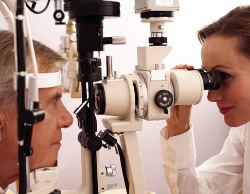 Loss of vision may be caused by AMD