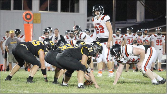 MIRANDA JAMISON | Staff AFTER FACING Northwest of Hughesville/Otterville Sept. 22 for homecoming, Orrick’s varsity 8-man football program continues to experiment on offense to try to find a spark that will get the Bearcats back to the winning ways they’ve known the past several seasons.