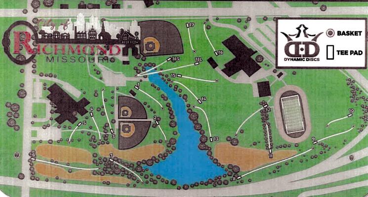 The Richmond City Council approved the use of $21,497.20 in Capital Asset-Building and Grounds funds to pour concrete tee pads and replace the sidewalk near the north parking lot. | Submitted
