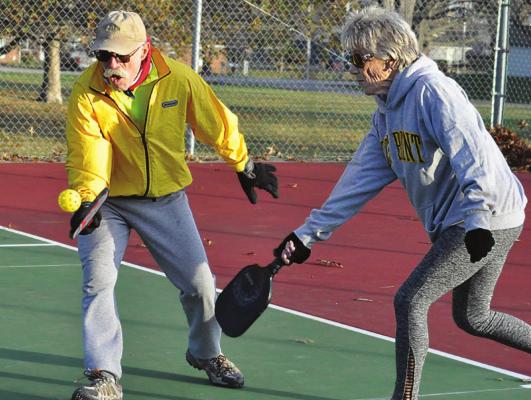 ADDING PICKLEBALL would make the Summer Olympics more exciting. SHAWN RONEY | Staff