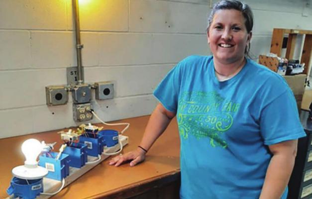 RICHMOND High School’s Laura Allen attends the 2021 Agricultural Mechanics Academy, a national agricultural educator training event at Texas State University in San Marcos.