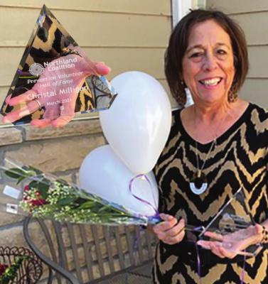 CHRISTAL MILLIAGAN is inducted into the Prevention Volunteer Hall of Fame as a result of spending many years as a champion for safeguarding the public.