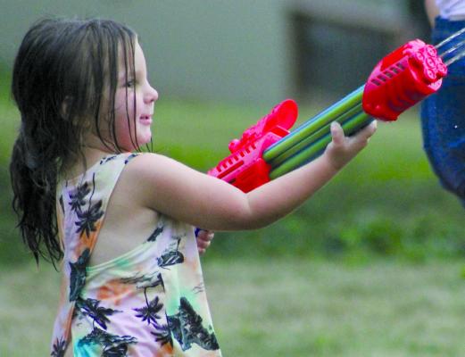 CAP waterfight soaks attendees