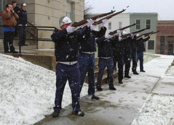VETERANS observe Veterans Day 2019 at the courthouse, but not this year due to the coronavirus. J.C. VENTIMIGLIA | Staff