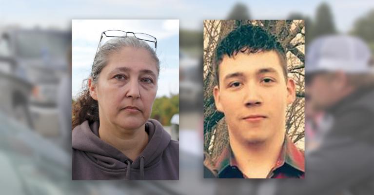 RHONDA ROWLINSON says her son, Austin VanOster, has been found – an apparent traffic fatality. He appears to have driven off Highway 13 and into a ditch near Dockery.