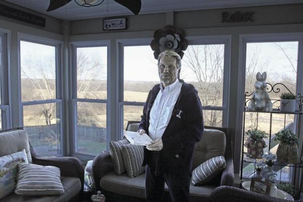THE RICHMOND Board of Education placed Superintendent Mike Aytes, shown here relaxing at home, on paid leave for about 18 months. The board has refused to say which members voted to place him and Principal John Parker on leave.  J.C. VENTIMIGLIA