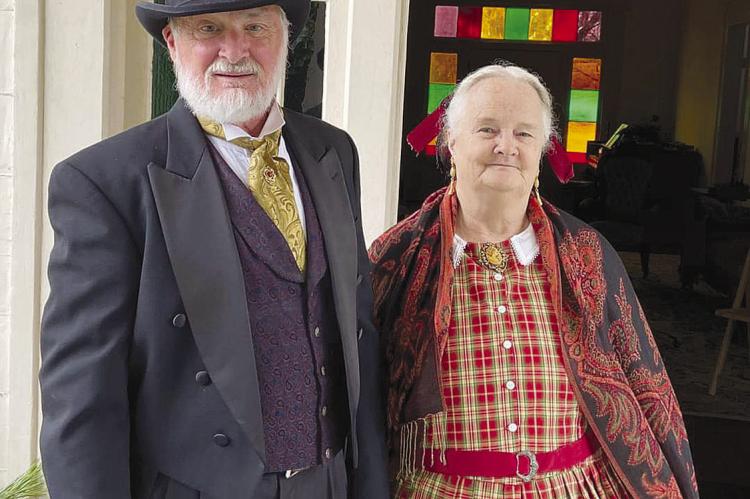 TIM AND RUTH FIELD will demonstrate their barn loom, spinning wheel and yarn winder in Ray County’s First Annual Homesteading event. SOPHIA BALES | Staff