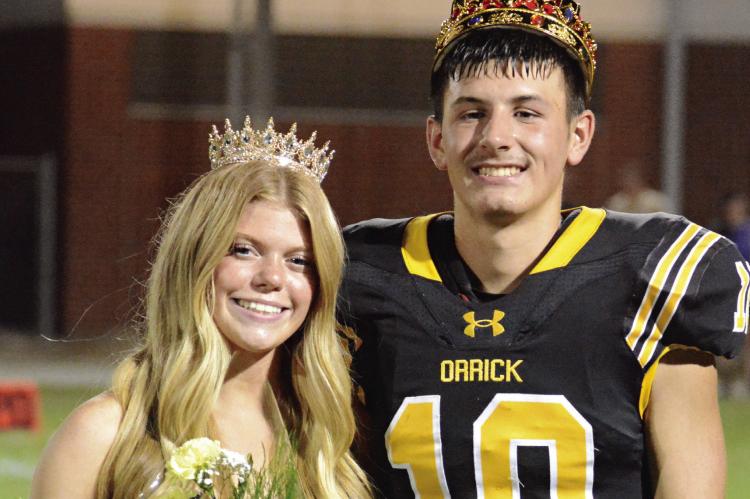 Orrick homecoming royalty crowned