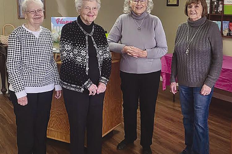 Chamber ladies are retired teachers