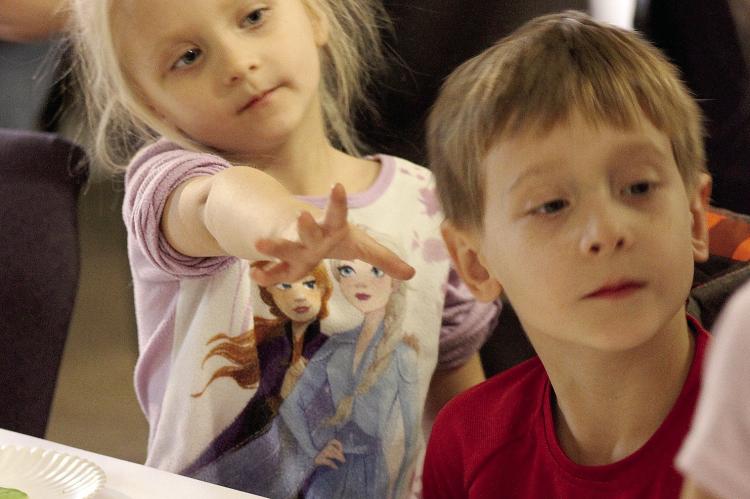 ANN (LEFT) and Jack Covey participate in the Special Needs Services of Ray County cookie decorating event. Read story on page 4. SOPHIA BALES | Staff